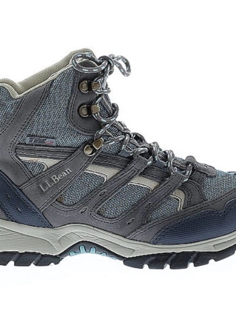 L.L. Bean Women's light blue and Navy Hiking Boots